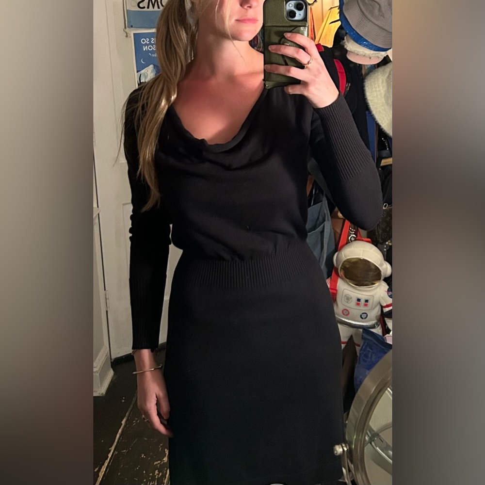 Lillia P- Long Sleeve Sweater Dress XS